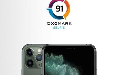 91分 DXOMARK公布iPhone 11 Pro Max前置鏡頭分?jǐn)?shù)