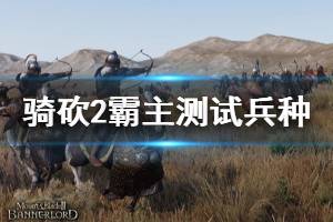 《騎馬與砍殺2》什么兵種最強(qiáng) 測試兵種方法介紹