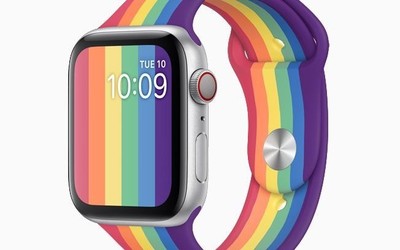 蘋(píng)果發(fā)布全新Apple Watch彩虹表帶 硅膠材質(zhì)共有兩款