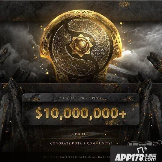 DOTA2：再破記錄！TI10總獎金超1000萬美元，比TI9快近一天