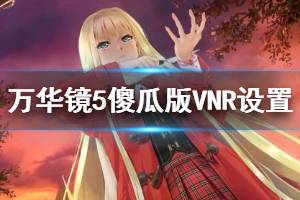 《美少女萬(wàn)華鏡5》傻瓜版VNR設(shè)置方法介紹 傻瓜版VNR怎么設(shè)置？