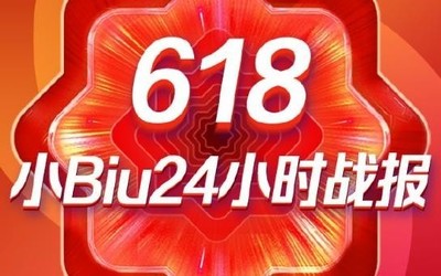 小Biu 618全天戰(zhàn)報來襲：智能家電全線爆發(fā) 增長429%