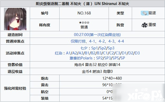 碧藍航線蒲鋒利嗎 蒲技術強度評測