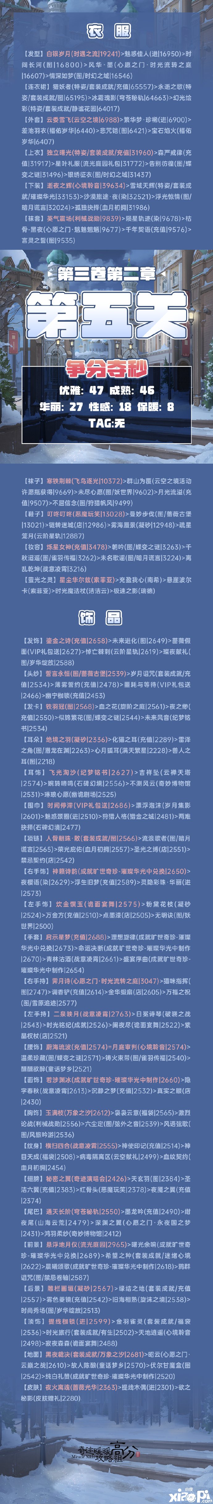 《古跡暖暖》第三卷2-5分秒必爭怎么搭配？第三卷2-5分秒必爭高分搭配攻略